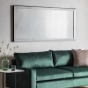 Luna Furniture Rectangular Large Leaner Silver Mirror