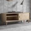 Milano Furniture Oak Sliding Door Media Unit