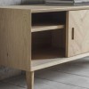Milano Furniture Oak Sliding Door Media Unit