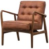 Humber Furniture Vintage Brown Leather Armchair