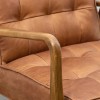 Humber Furniture Vintage Brown Leather Armchair