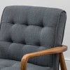 Humber Furniture Dark Grey Linen Armchair