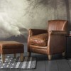 Mr. Paddington Furniture Vintage Brown Leather Armchair