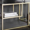 Regency Design Pippard Mirrored Champagne 2 Door Cocktail Cabinet
