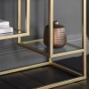 Regency Design Pippard Mirrored Champagne 2 Door Cocktail Cabinet