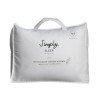 White Goose Feather and Down 100% Cotton Single 10.5 Tog Duvet