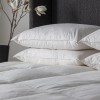 Simply Sleep White Anti Allergy Microfibre and 100% Cotton Pillow