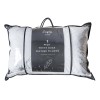 Simply Sleep Pack of 2 White 100% Cotton and Duck Feather Pillow