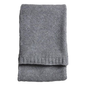 Regency Design Grey Chunky Knitted Throw Regency Design Grey Chunky Knitted Throw