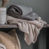 Regency Design Grey Chunky Knitted Throw