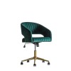 Regency Design Murray Green Velvet Swivel Chair