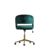 Regency Design Murray Green Velvet Swivel Chair
