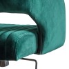 Regency Design Murray Green Velvet Swivel Chair