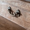 Chigwell Furniture Farmhouse Rustic 3 Drawer Kitchen Island