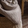 Regency Design Taupe 100% Wool Throw