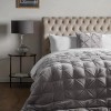 Regency Design Opulent Neutral Velvet Bedspread