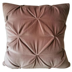 Regency Design Opulent Blush Velvet Accent Cushion Regency Design Opulent Blush Velvet Accent Cushion