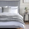 Isla Silver and White 100% Cotton Single Duvet Set