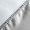 Isla Silver and White 100% Cotton Double Duvet Set