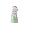 Christmas Dolomite Green Large Santa Figure Indoor Decoration