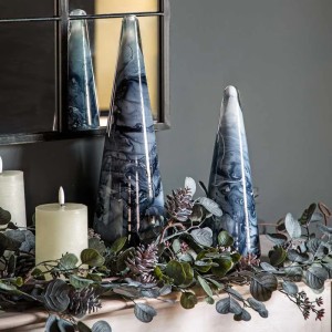 Christmas Pine Garland with Cones Indoor Decoration