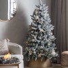 Hammered Antique Gold Iron Small Round Christmas Tree Skirt
