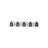 Christmas Grey & White Blocks Set of 9