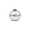 Bauble Silver Large Round Votive Candle