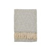 Regency Design Diamond Grey Cotton Woven Throw