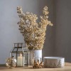 Christmas White and Gold Forest Medium Flower Vase