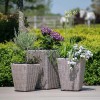 Maze Rattan Garden Furniture Cotswold 3 Shaped Tall Planters