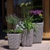 Maze Rattan Garden Furniture Cotswold 3 Shaped Tall Planters