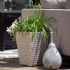 Maze Rattan Garden Furniture Cotswold 3 Shaped Tall Planters