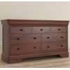 Willis & Gambier Antoinette Brown Wide 3 Over 4 Chest of Drawers