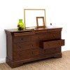 Willis & Gambier Antoinette Brown Wide 3 Over 4 Chest of Drawers