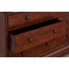 Willis & Gambier Antoinette Brown Wide 3 Over 4 Chest of Drawers