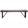 Brixton Teak & Iron 1.6m Dining Bench