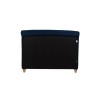 Birlea Furniture Brompton Midnight Blue Fabric Upholstered 5ft King Size Bed