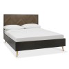 Bentley Designs Sienna Fumed Oak & Peppercorn 4ft6 Double Bed