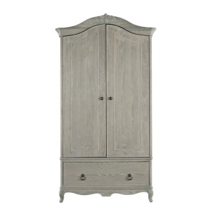 Willis & Gambier Camille Aged Oak 2 Door Double Wardrobe