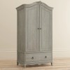 Willis & Gambier Camille Aged Oak 2 Door Double Wardrobe