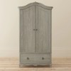 Willis & Gambier Camille Aged Oak 2 Door Double Wardrobe