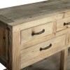 Divine Milton Reclaimed Furniture 5 Drawer 2 Basket Sideboard