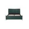 Birlea Furniture Clover Green Velvet Upholstered 4ft6 Double Bed