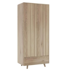 Bell and Stocchero Como Solid Oak 2 Door Double Wardrobe Bell and Stocchero Como Solid Oak 2 Door Double Wardrobe