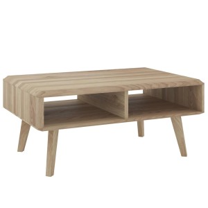 Bell and Stocchero Como Solid Oak Open Coffee Table Bell and Stocchero Como Solid Oak Open Coffee Table