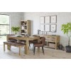 Divine Milton Reclaimed Fixed Top Rectangular Dining Table