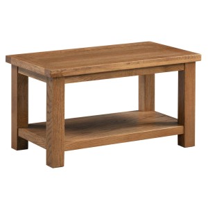 Divine Furniture Dortmund Rustic Oak Small Coffee Table With Shelf Divine Furniture Dortmund Rustic Oak Small Coffee Table With Shelf