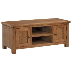 Divine Furniture Dortmund Rustic Oak 2 Door Large TV Unit Divine Furniture Dortmund Rustic Oak 2 Door Large TV Unit