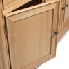 Heritage Colmar Natural Oak 2 Door Corner TV Unit